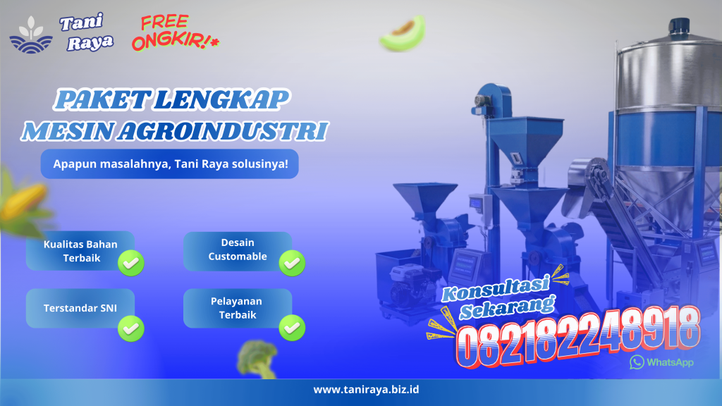 Tani Raya: Produsen Mesin Pertanian Terbaik, Free Ongkir se-Indonesia Raya