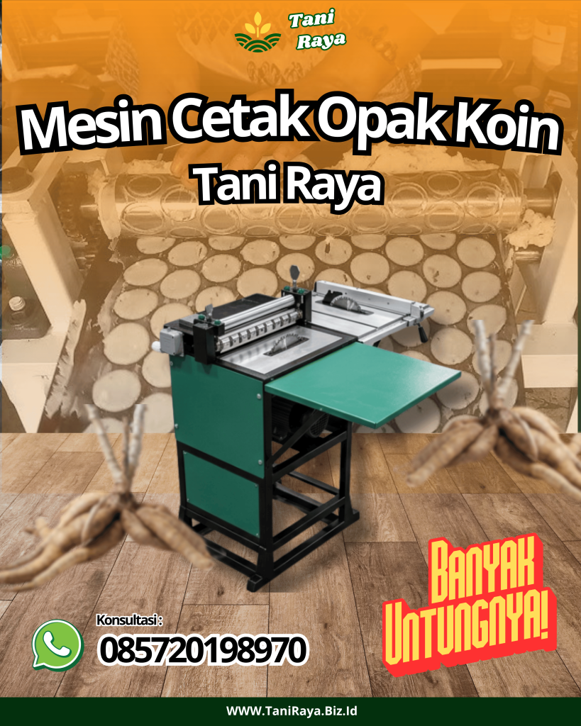 Jual Mesin Opak Koin Tani Raya