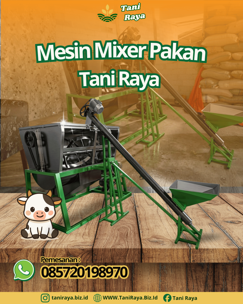 Jual Mesin Mixer Pakan Tani Raya Berkualitas Tinggi